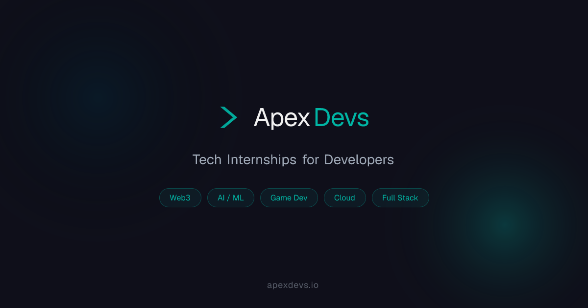 ApexDevs — Live Courses & Mentored Internships for Developers | ApexDevs